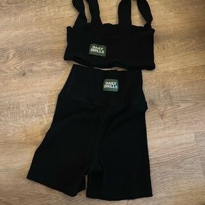 Daily drills set XS/S worn once